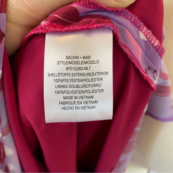 Sachin+Babi x Dillards Elizabeth Floral Off The Shoulder Tiered Maxi Dress 2 - Picture 12 of 16